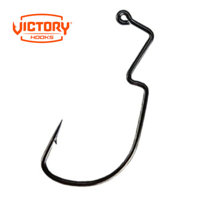Victory Hooks 10777 EWG Hook Extra Wide Gap Black Nickel Endura Needle Point New
