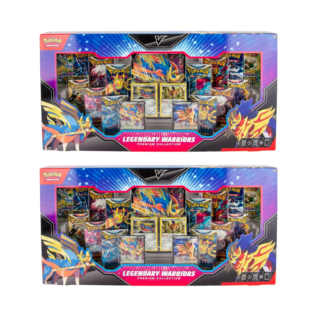 2x Pokemon TCG Legendary Warriors Premium Collection - Fast