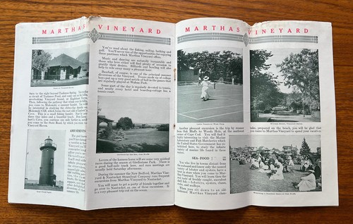 Antique 1913 New York New Haven & Hartford Railroad Martha’s Vineyard Booklet - Picture 13 of 17