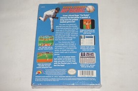Roger Clemens Mvp Baseball (Nintendo NES) NEW Factory Sealed