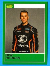 2023 Panini Chronicles Score Racing Ben Rhodes #7