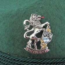 Bavarian Lion  with Shield  Oktoberfest/German Hat Pin