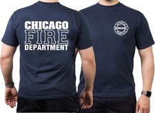 CHICAGO FIRE Dept., Standard, navy T-Shirt