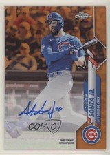 2020 Topps Chrome Update Target Orange Refractor 12/25 Steven Souza Jr Auto 03rx