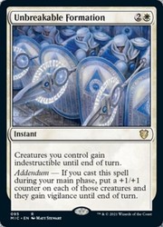 Unbreakable Formation #95 - Commander: Innistrad: Midnight Hunt Rare