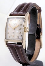 1951 Lord Elgin 21 Jewels Men’s Watch, Curved Back Gold Filled Case, Serviced!