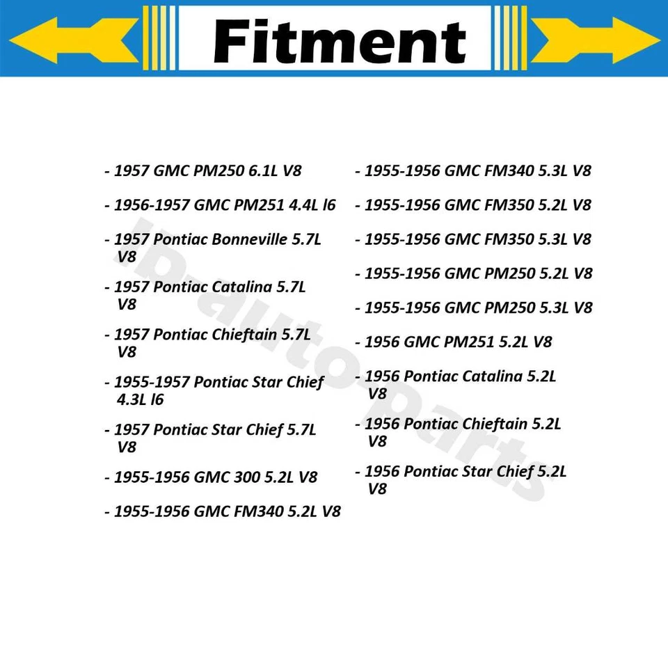 Manguera de freno trasero línea Sunsong 2 piezas para 1951 GMC P252 3,7 L 1951 GMC P253 3,7 L Foto 4 de 4