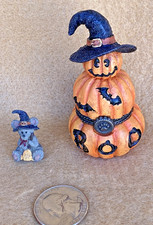 Boyds Bears 2014 Tabitha  s Jack-O-Lantern with Zelda McNibble 1E NIB NEW IN BOX