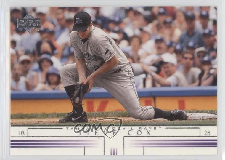 2002 Upper Deck Steve Cox #96 2u3