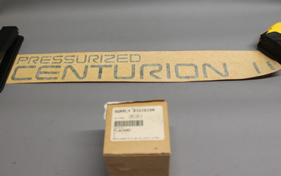 1205128-3 Cessna Pressurized Centurion II Placard
