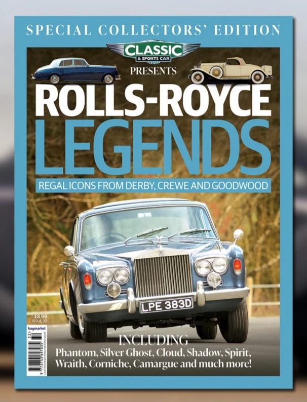 CLASSIC & SPORTS CAR MAGAZINE PRESENTS ROLLS ROYCE LEGENDS ~ NEW ~ - Image 1 of 1