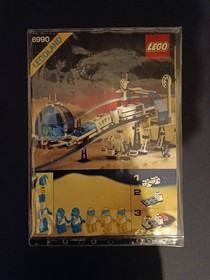 LEGO Futuron Monorail 6990 1987 Complete Box Instructions Motor Working