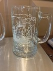 Vintage Columbus Voyage Ship Glass Collectible The Nina The Pinca Etched — photo 5