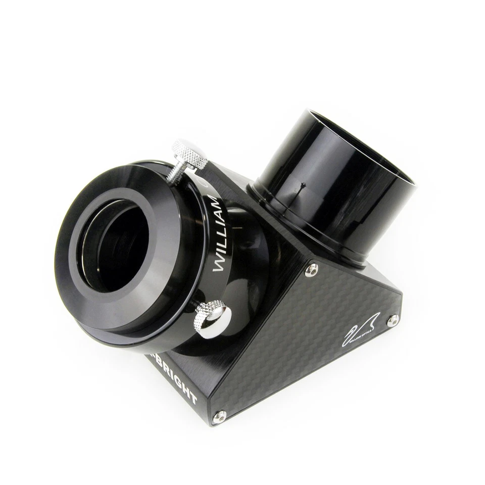 Espejo diagonal William Optics 2" 99% dieléctrico Dura fibra de carbono brillante Foto 4 de 4