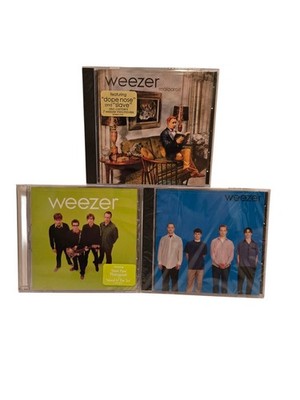 Weezer Maladroit CD, Blue Album, Green Album New Sealed Lot Of 3 CDs