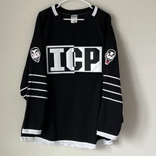 ICP Carnival Of Carnage XL Hockey Jersey Insane Clown Posse Faces Juggalo 17