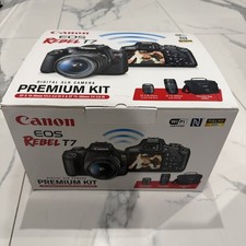 Canon EOS Rebel T7 24.1MP Digital Camera Kit 18-55mm and 75-300mm Lens