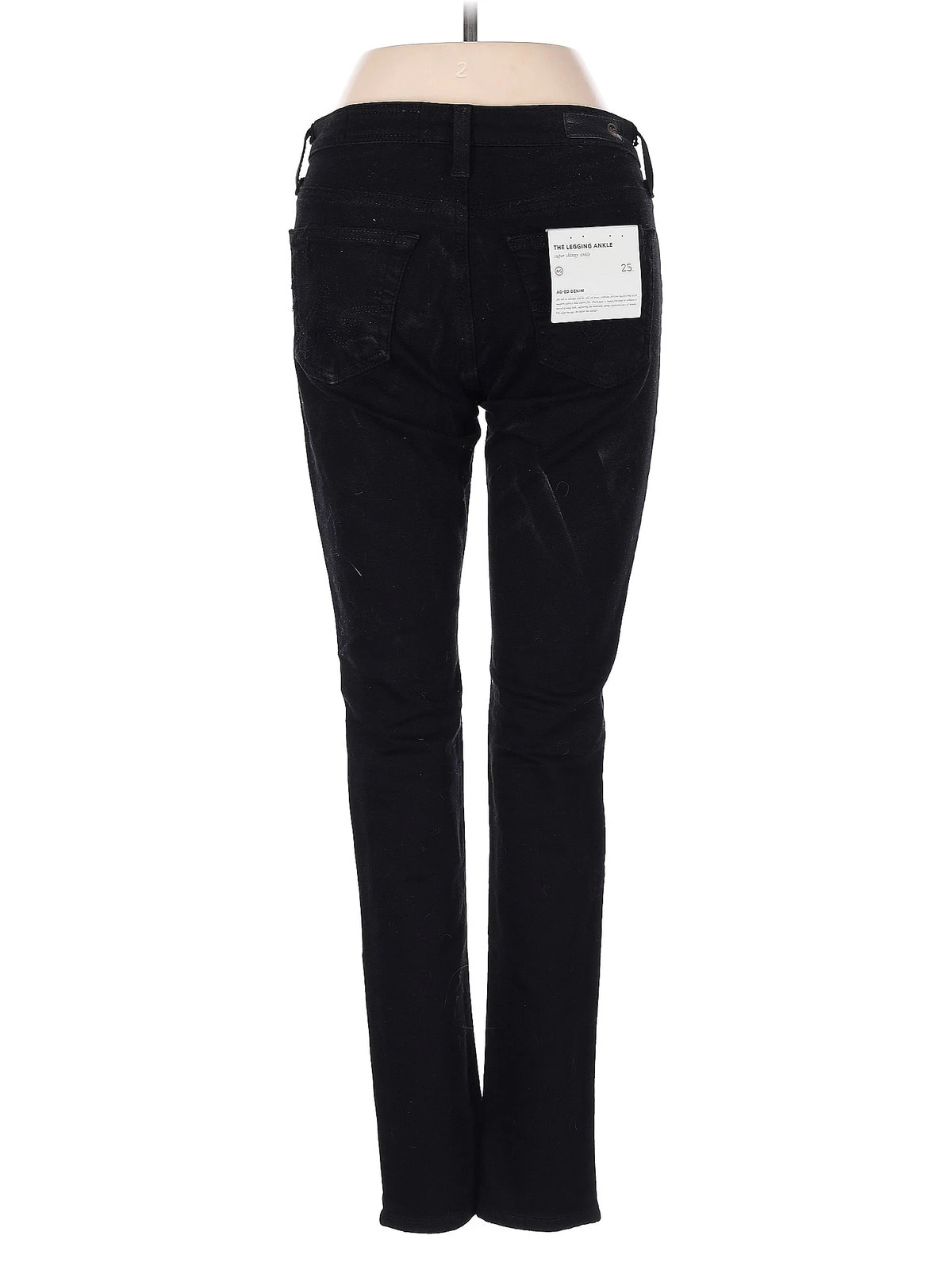 Adriano Goldschmied Women Black Jeans 25W thumbnail 2