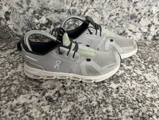 ON Cloud Cloud Sky Glacier/Sage Youth Shoes size 5.5 Sneaker Sport Running