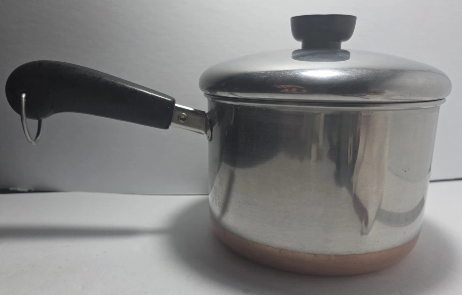 1982 VTG Revere Ware 2 Qt.-82 Copper Clad Sauce Pan w/ Lid