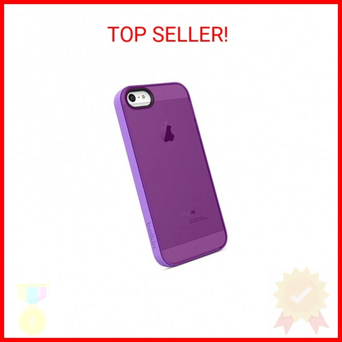Belkin Grip Candy Sheer Case for iPhone 5 and 5S (Purple and Violet) - Image 2 of 2