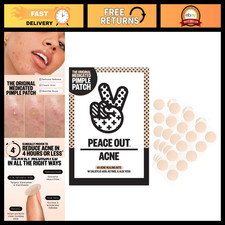 Acne Healing Dots - Medicated Hydrocolloid Pimple Patches 40 Count - Fast Reli