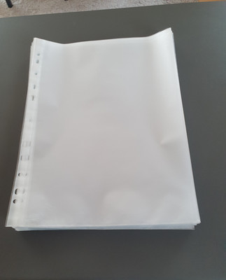 Esselte 56171 Prospekthüllen Dokumentenhüllen Bürobedarf transpar. 60 St. A4 neu