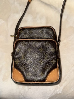 Louis Vuitton Amazone Crossbody Brown Canvas/Leather