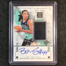 2025 Impeccable WNBA BETNIJAH LANEY-HAMILTON Elegance Jersey Autographs 21/99