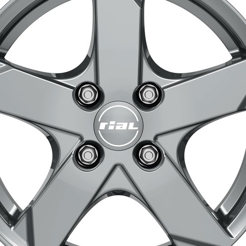 Rial Felgen Kodiak 5.5Jx14 ET47 4x100 GRAP für HYUNDAI i10 - Bild 5 von 5