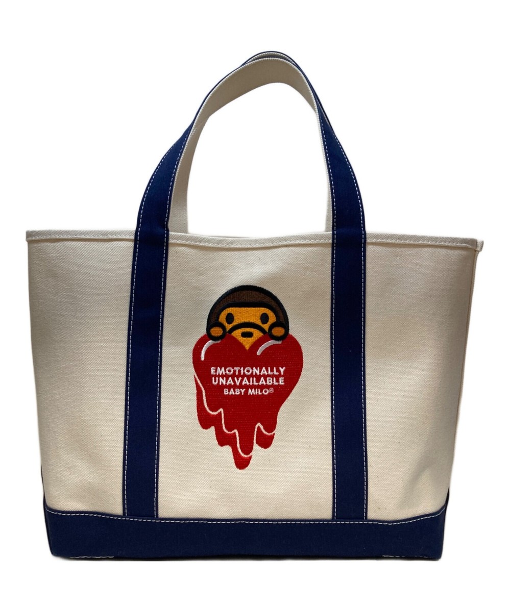 バッグ Bape All Baby Milo Tote Bag A BATHING APE Baby Milo Tote Bag Navy Men Women Authentic | eBay