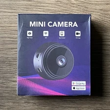 Mini Camera WiFi Night Vision Magnetic Mount App Controlled HD