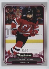 2023-24 Upper Deck Parkhurst Pink Foil 21/50 Tomas Tatar #176 04zi