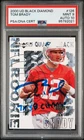 2000 UPPER DECK BLACK DIAMOND #126 TOM BRADY ROOKIE PSA 9 AUTO 10 "7XSB CHAMP"
