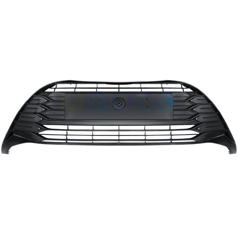 Grille de pare-choc centrale noire pour Toyota Yaris 3 phase 3 de 2017