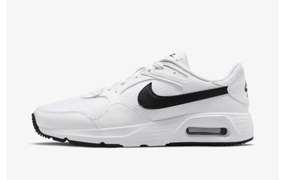 Nike Air Max SC White Black Men's 13 Low Top Comfort Mesh Sneaker CW4555-102