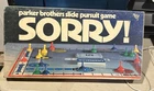 Vintage Sorry! Board Game 1972 Parker Brothers Game Complete
