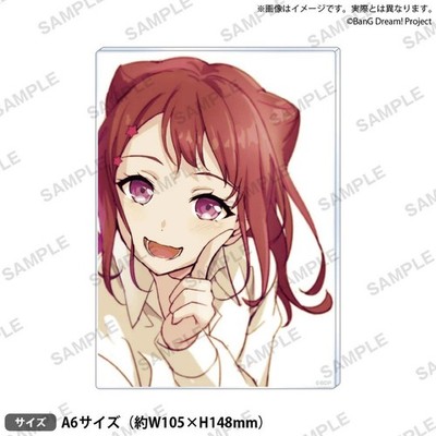 BanG Dream Kasumi Toyama Acrylic Panel vol.2 Osamu Shinzawa Exhibition Popipa