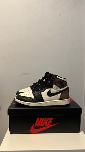 Nike Air Jordan 1 Retro Alto OG Moca Oscuro Talla UK 6 EU 39 Unisex Entrenadores - Imagen 2 de 9