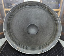 1 GAUSS 18" speaker model 4883B with cloth surround and cast frame