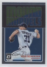 2018 Panini Donruss Optic Mound Marvels Max Scherzer #MM2 2u3