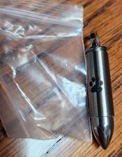 Pet Memorial Cremation Urn Bullet Pendant New In Package