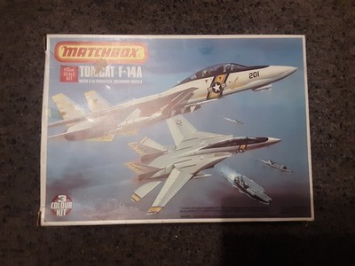 Vintage MATCHBOX Tomcat F-14A Modellbausatz Modell 80er in OVP