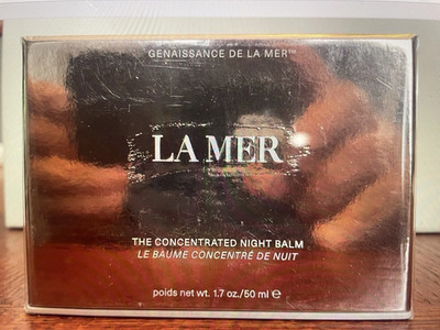$$La Mer Genaissance De La Mer The Concentrated Night Balm Poids Net Wt. 1.7 oz$