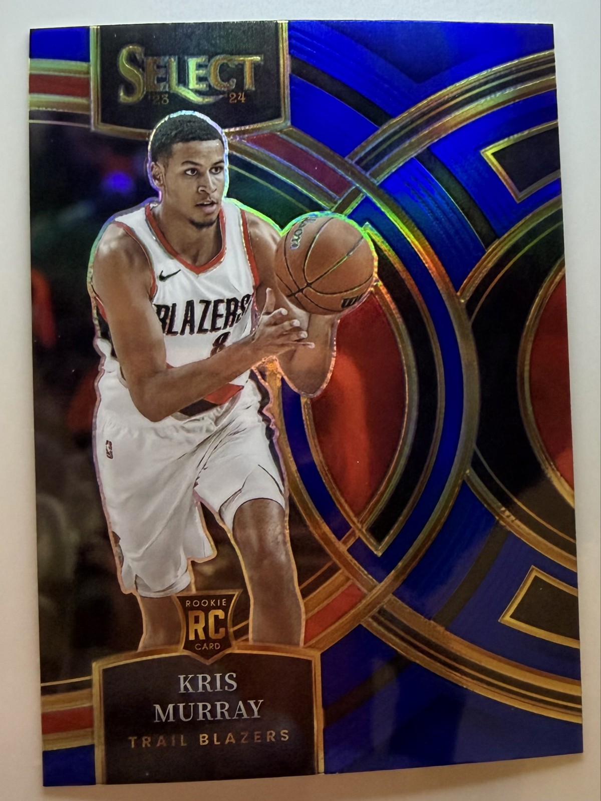 2023-24 Panini Select - Premier Level Kris Murray #120 Blue Prizm (RC)