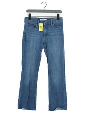 Levi’s Women's Jeans W 29 in Blue Cotton with Polyester, Elastane Flared