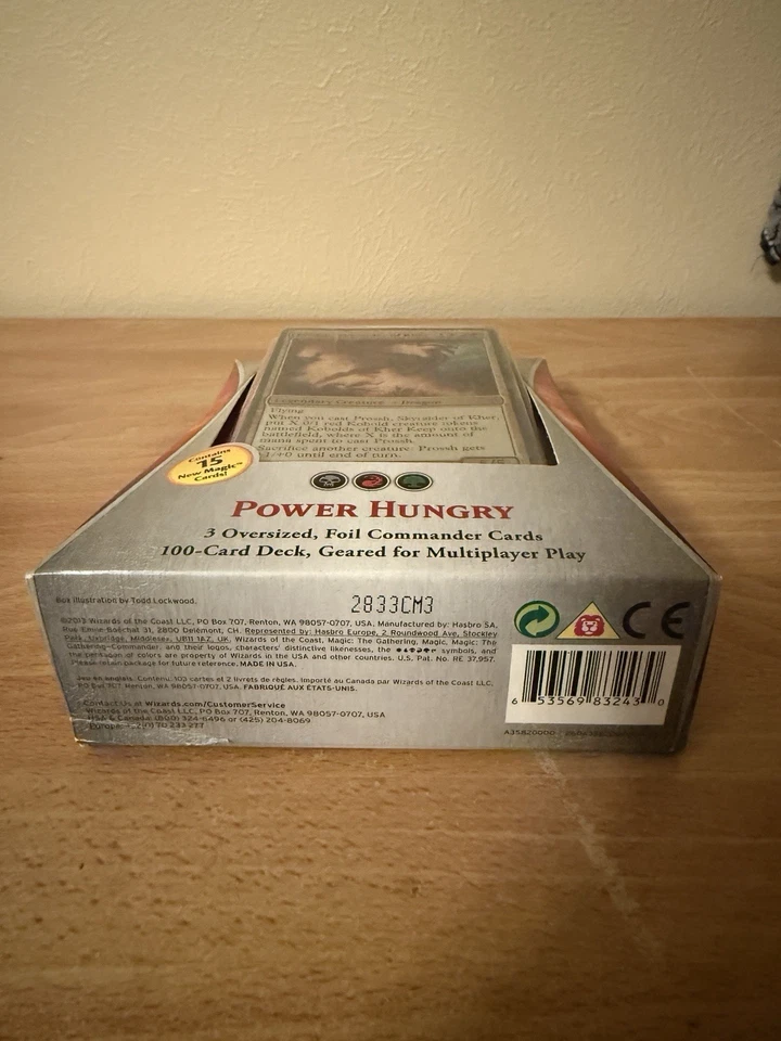 MTG Commander 2013 Power Hungry – Sealed – Prossh – Minor Box Wear – Jund B/R/G - Image 3 of 4
