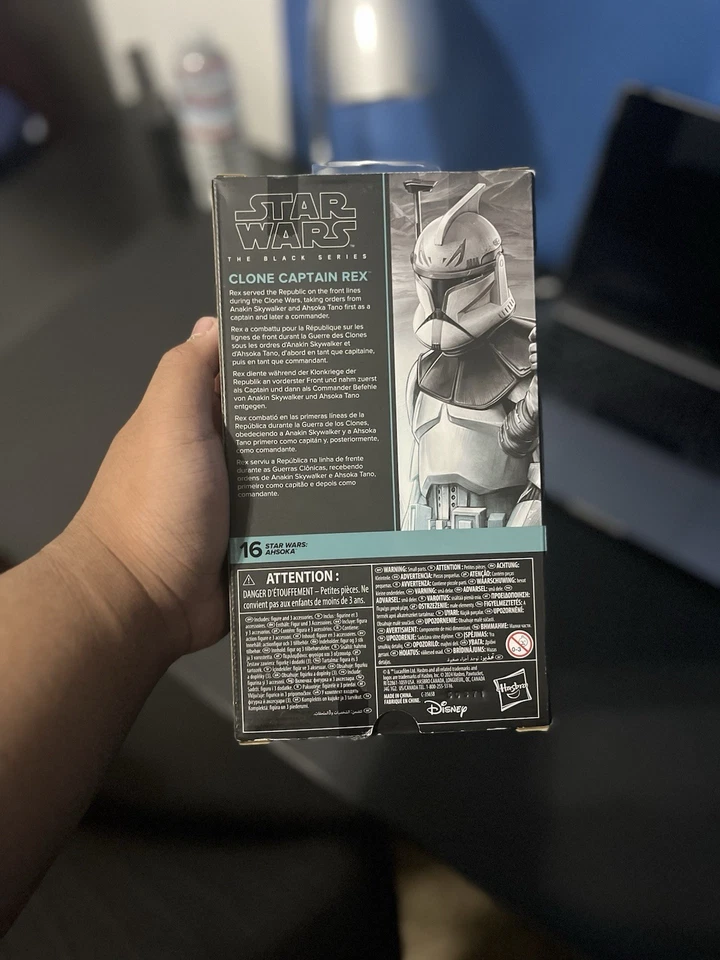 Figura de acción Star Wars the Black Series Capitán Rex (Ahsoka) 6 pulgadas Foto 4 de 4