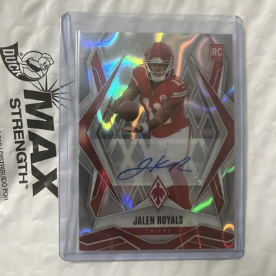 2025 Panini Phoenix - Rookies Jalen Royals #156 Silver Lava (RC) Auto