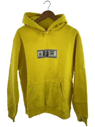 Sweat à capuche Supreme jaune M occasion